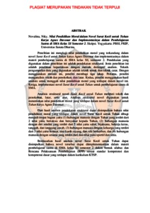 novel surat kecil untuk tuhan full version pdf